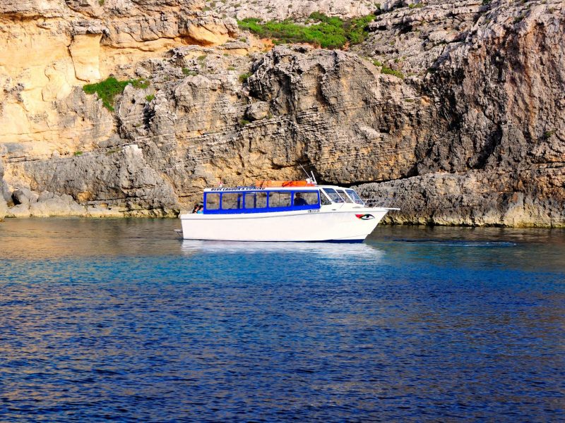 Exclusive Private Boat Rental – Blue Lagoon, Crystal Lagoon and Gozo – 2 Hrs – Boat Charter Malta #160