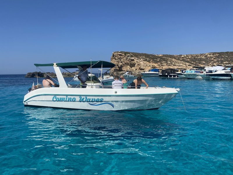 Private Boat Trip to Comino, Blue Lagoon & Gozo – 4 Hrs – Boat Charter Malta #250